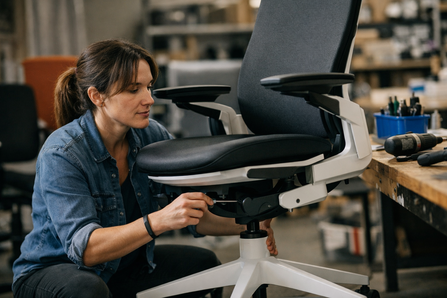 How Steelcase Office Chairs Fit Workers of Different Sizes