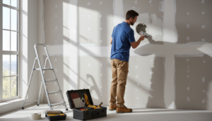 how to patch drywall holes and cracks like a professional