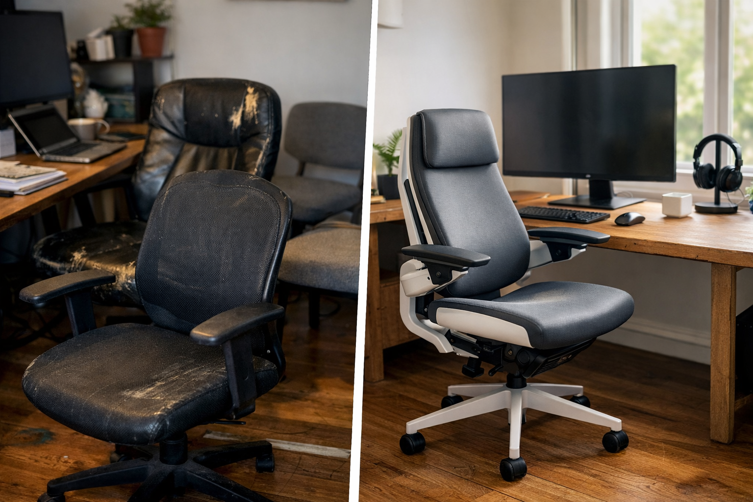 Can a Steelcase Gesture Chair Replace Three Budget Chairs Over 5 Years?