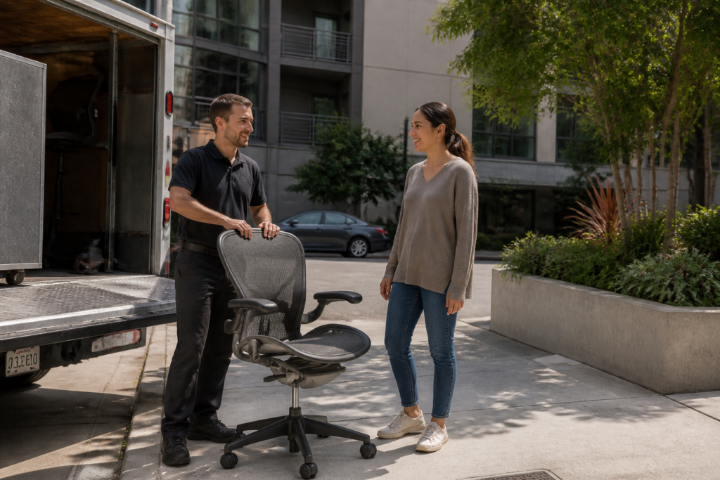 Herman Miller Aeron ergonomic chair vs mesh-back task chairs in warm climates