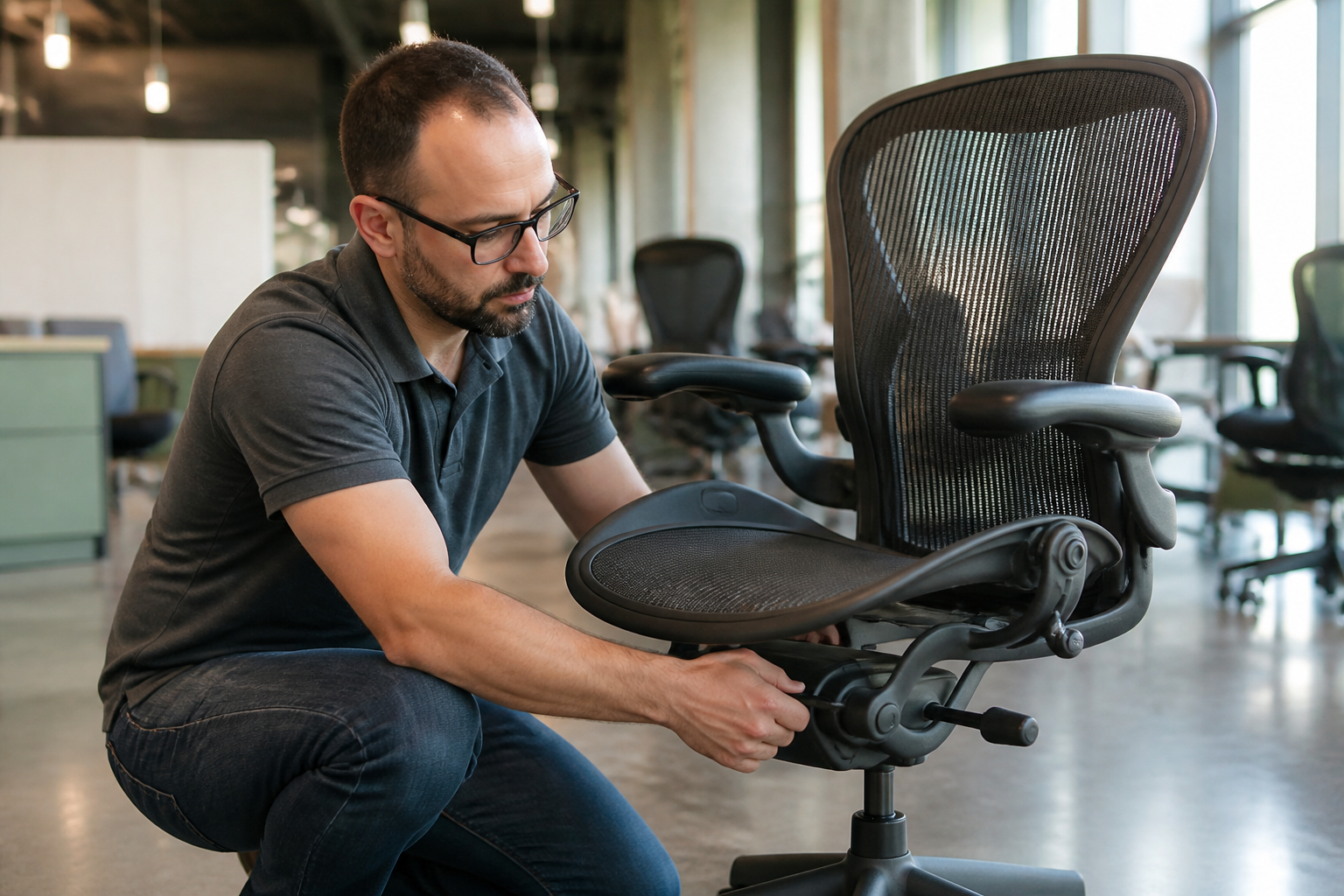 A step-by-step guide to matching Herman Miller Aeron price with chair size and use