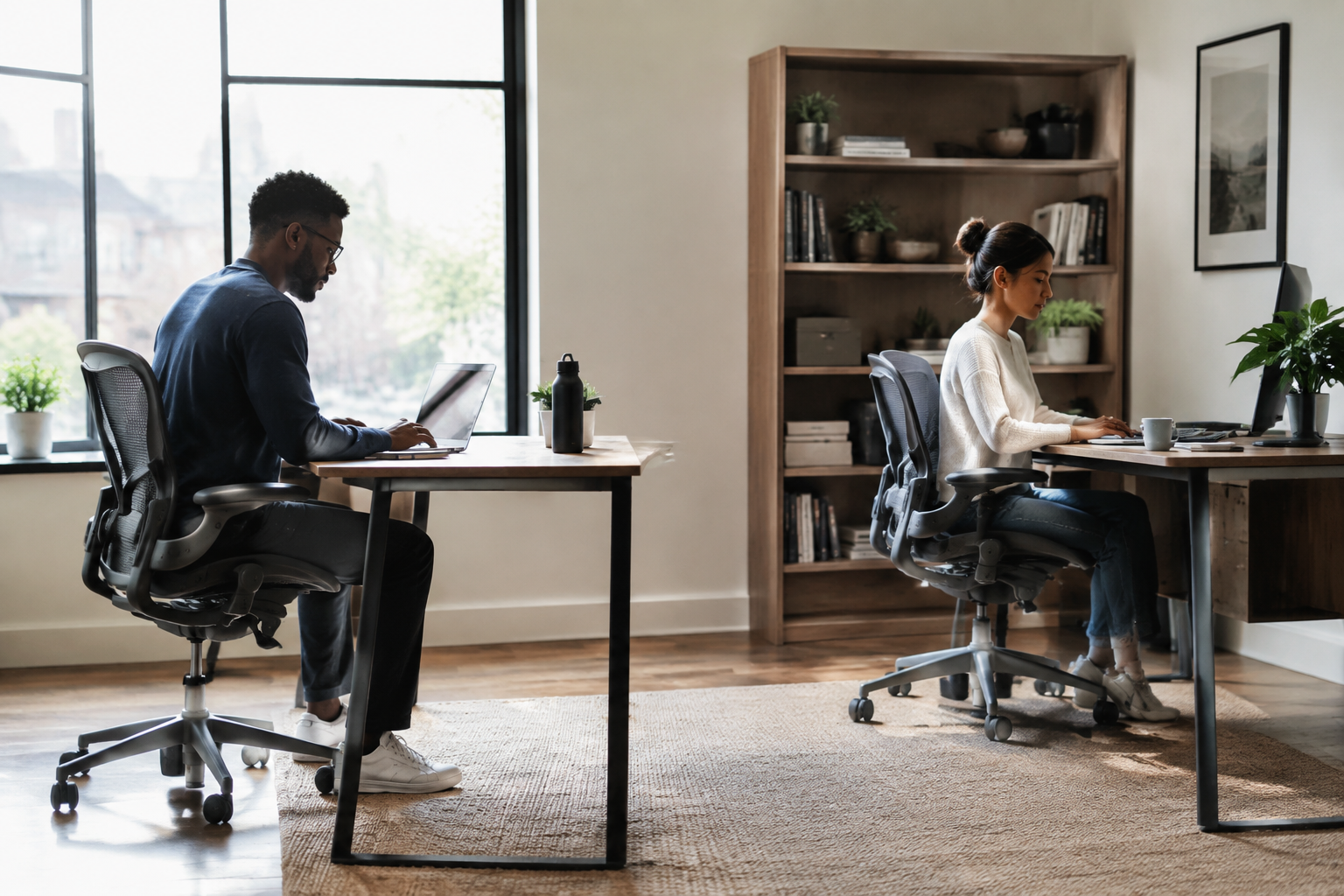 What makes the Herman Miller Aeron chair special compared to other mesh chairs