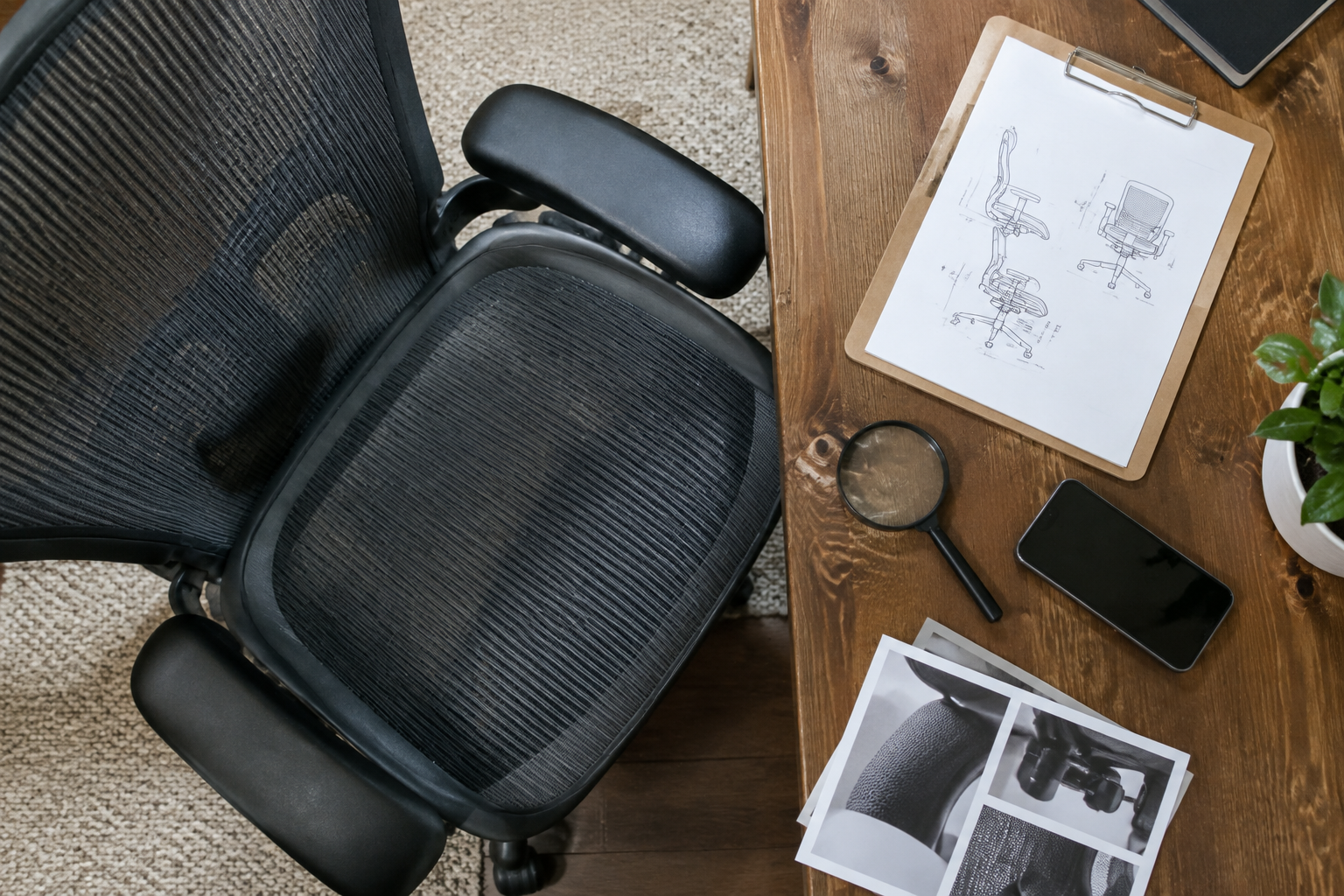 How to check whether a pre-owned Herman Miller Aeron sale chair is authentic